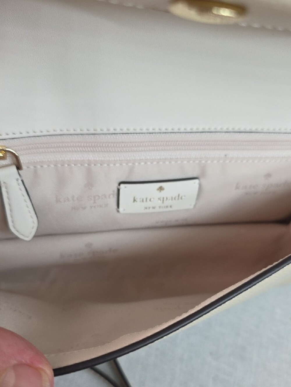 Kate Spade New York Ivy Floral Crossbody Bag in Milk Glass - Picture 6 of 9